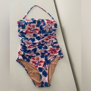 J Crew one piece bathing suit, size 8